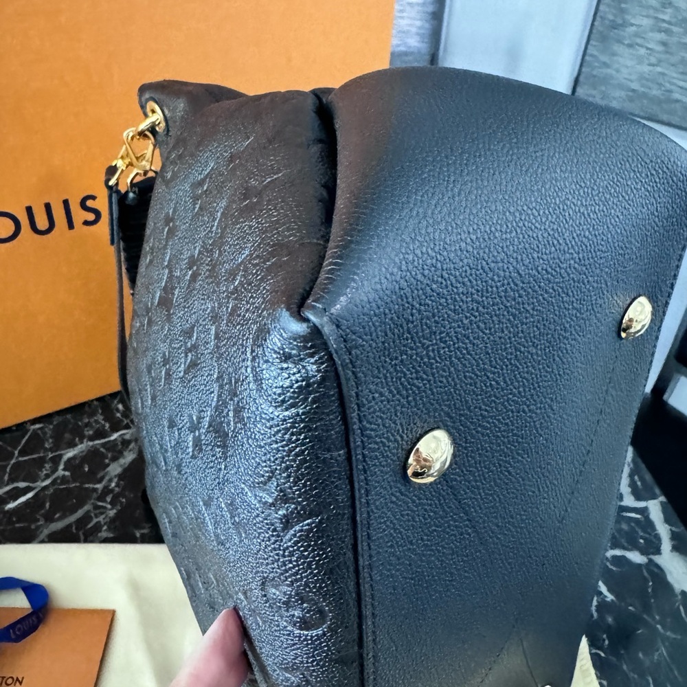 Maida Hobo Monogram Empreinte Noir Leather LIKE NEW 🖤 - Picture 14 of 16